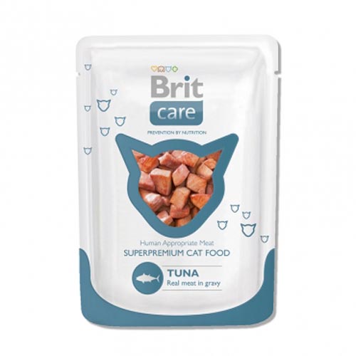 Brit Паучи для взрослых кошек  Care с тунцом  (Tuna) 100119 0,080 кг 38517, 200100423