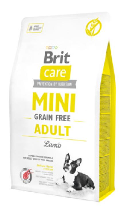 Brit Сухой беззерновой корм Care MINI для взрослых собак малых пород с ягненком (Adult Lamb) 520121, 7,000 кг, 13800100435