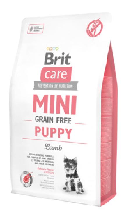 Brit Сухой беззерновой корм Care MINI для щенков малых пород с ягненком (Puppy Lamb) 520152, 7,000 кг, 13900100435