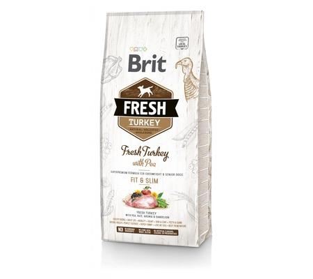 Brit Сухой корм Fresh для собак  Контроль веса с индейкой и горохом (Turkey with Pea Light Fit & Slim) 530809 , 2,500 кг, 18200100435