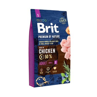 Brit Сухой корм Premium  для взрослых собак мелких пород 526291, 3,000 кг