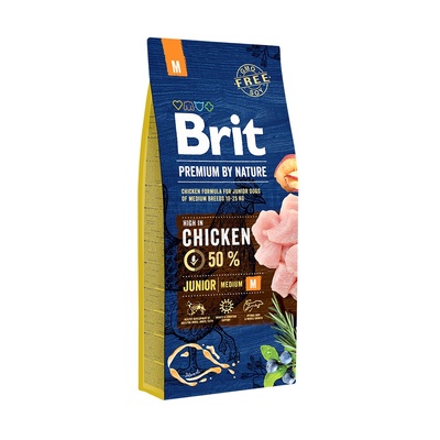 Brit Сухой корм Premium  для щенков и молодых собак средних пород 526321, 3,000 кг