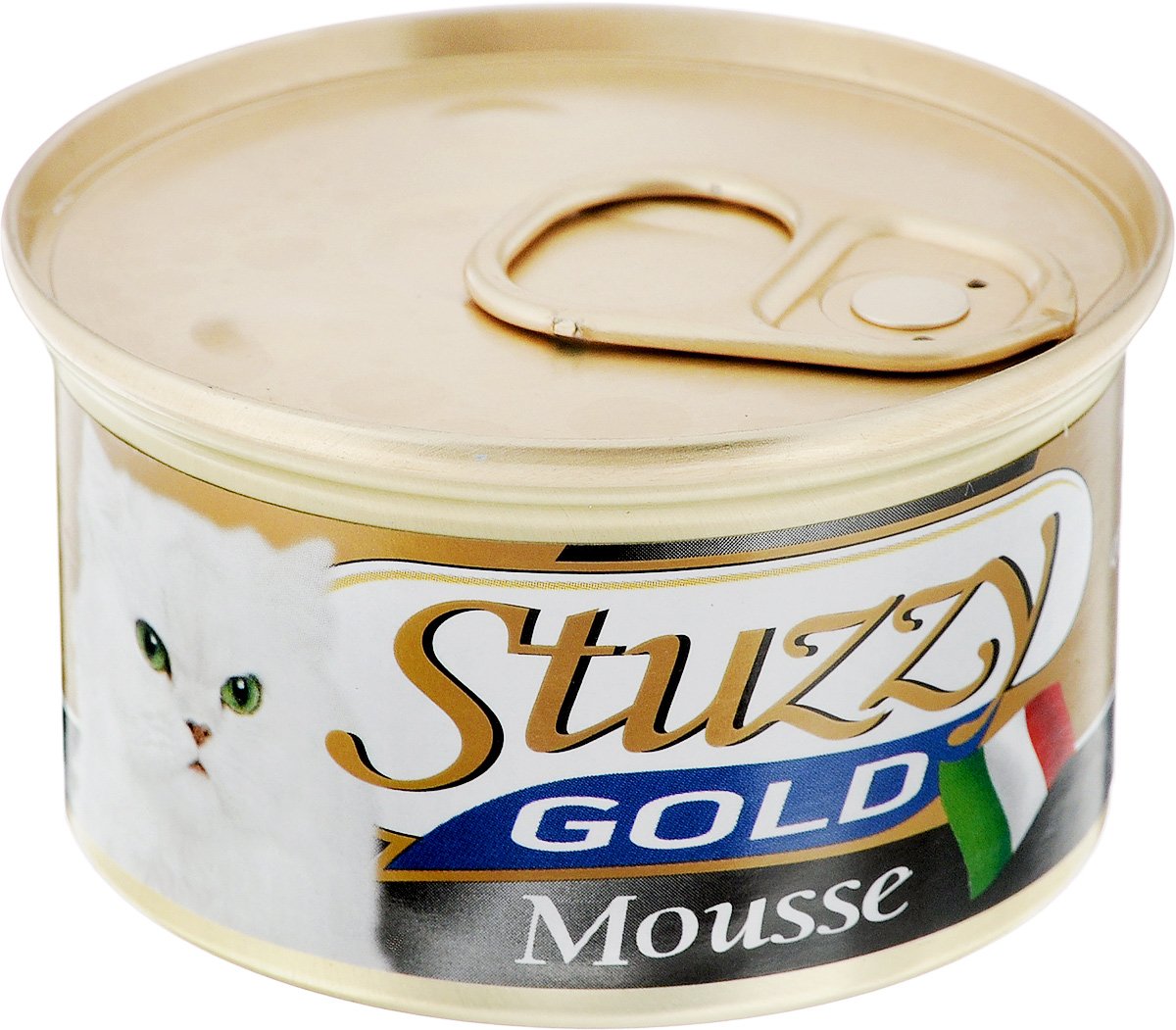Stuzzy Gold влажный корм для взрослых кошек всех пород, говядина, мусс 85 гр
