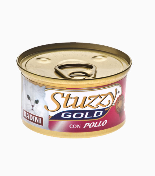 Stuzzy Gold влажный корм для взрослых кошек всех пород, кусочки с индейкой 85 гр