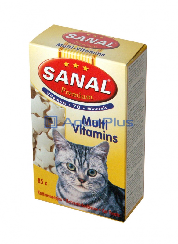 Витаминное лакомство для кошек SANAL SC3700 PREMIUM MULTIVITAMINS 50г, с зародышами пшеницы, 370004
