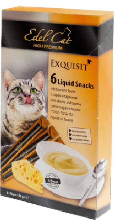 Edel Cat Лакомство для кошек крем-суп с сыром и таурином - 1х6 1004107, 0,011 кг, 43371