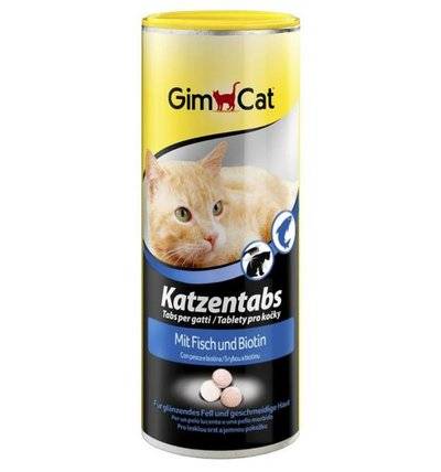 Gimcat Витамины для кошек с рыбой и биотином 419077, 0,4 кг 
