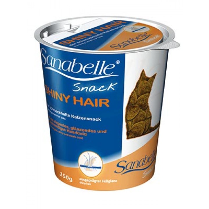 Sanabelle Лакомство для кошек, здоровье кожи и шерсти Shiny Hair Snack 563300150, 0,015 кг, 44369
