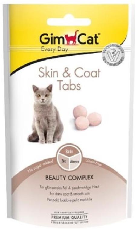 Gimcat Витамины Скин и коат с цинком для кошек 419114, 0,04 кг 