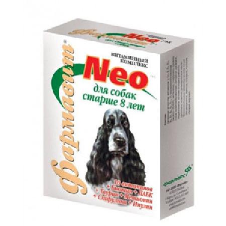 Фармакс Фармавит NEO витамины для собак старше 8 лет,90 таб. 0,058 кг 19751