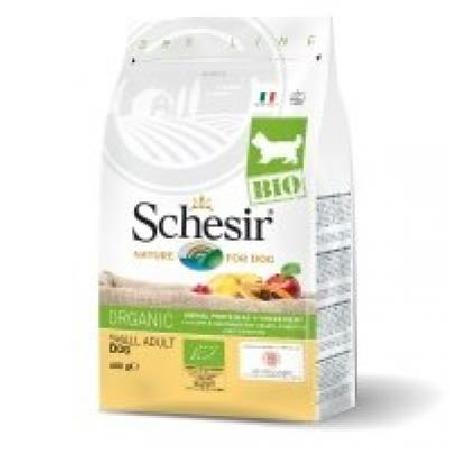 Schesir Bio корм для взрослых собак средних и крупных пород пород, домашняя птица 600 гр, 1800100445