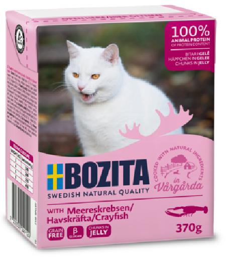 Bozita Кусочки в желе для кошек с лангустом , 0,37 кг, 22715