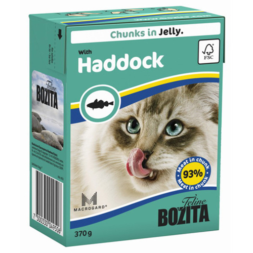 Bozita Кусочки в желе для кошек с морской рыбой , 0,37 кг 