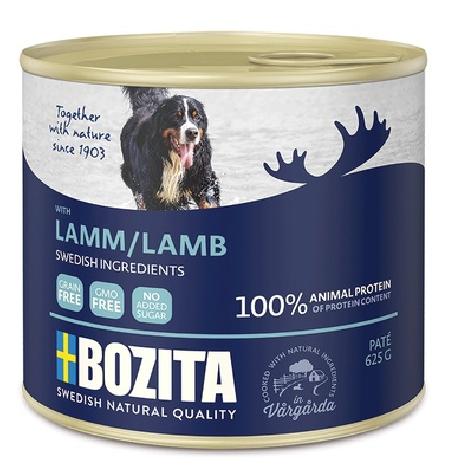 Bozita Мясной паштет  для собак с ягненком, 0,625 кг, 40810