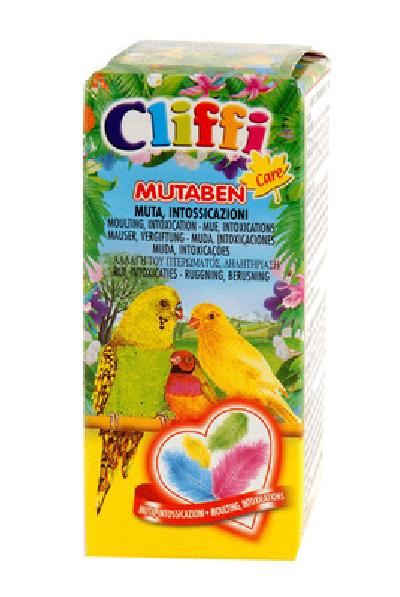 Cliffi (Италия) Витамины для птиц в период линьки капли (Mutaben) PCOS007 | Mutaben 0,025 кг 40385