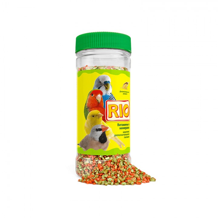 Rio витаминно-минеральная смесь для всех видов птиц 220 гр