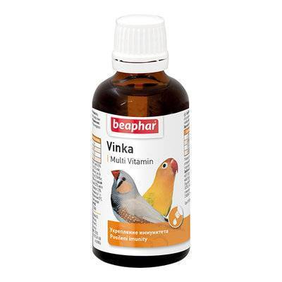 Beaphar витамины для птиц, укрепление иммунитета 50 мл, 7900100472
