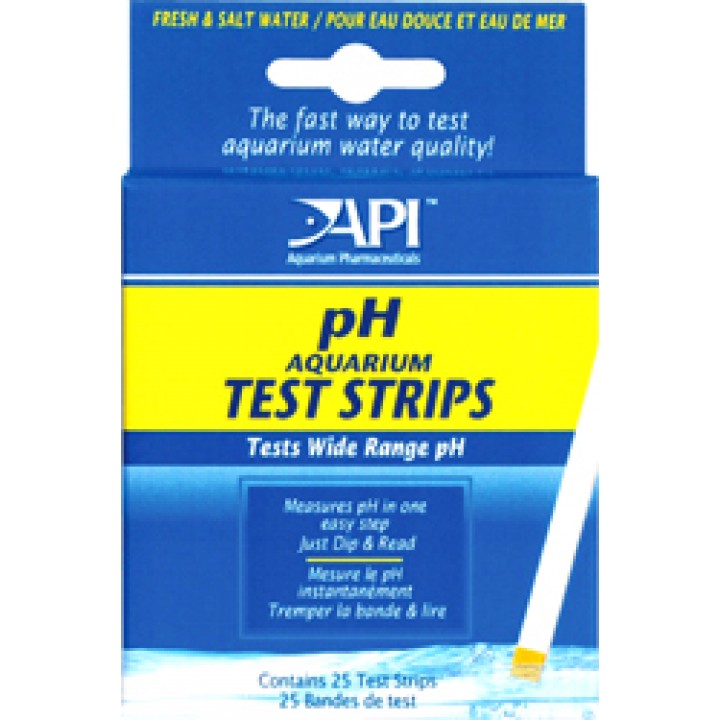 A33F pH Аквариум Тест Стрипс - Полоски для определения уровня pH в аквариумной воде рH Aquarium Test Strips, A33F
