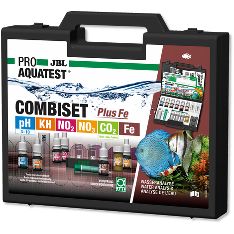 [282.2409200]  JBL ProAquaTest CombiSet+Fe - Комплект тестов для определения 6 парам пресной воды