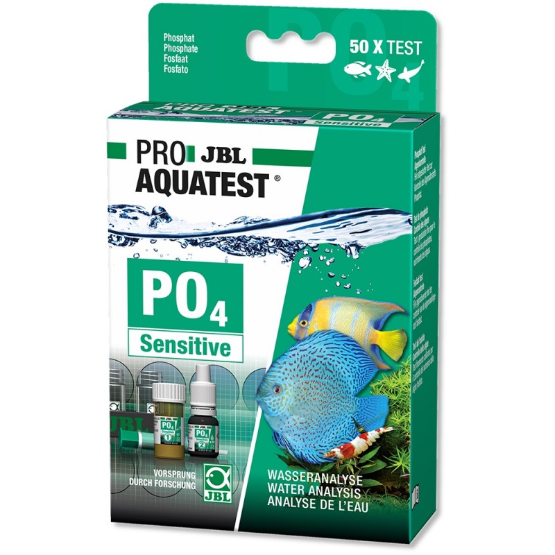 [282.2412757]  JBL ProAquaTest PO4 sensitive - Экспресс-тест допр. фосфатов в пресн. и морской воде