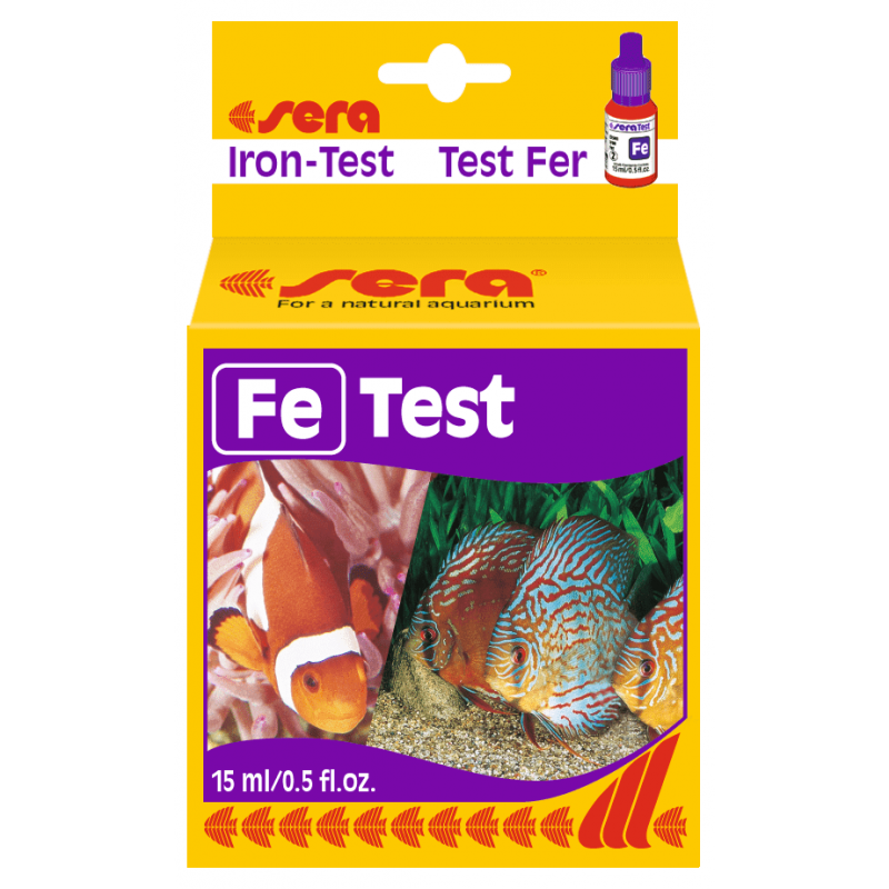 Сера Тест для воды Fe-Test железо 15мл (S4610), S4610