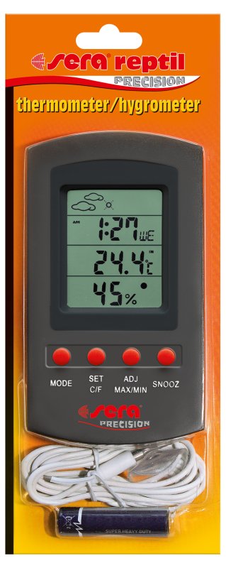 Сера Термометр-гигрометр для террариумов (S32032), S32032