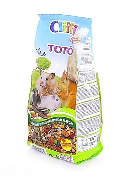 Cliffi (Италия) Комплексный корм для домашних хомяков, белок, мышей и песчанок (Toto Superior for Hamsters) PCRA026 | Toto Superior for Hamsters, 0,9 кг 