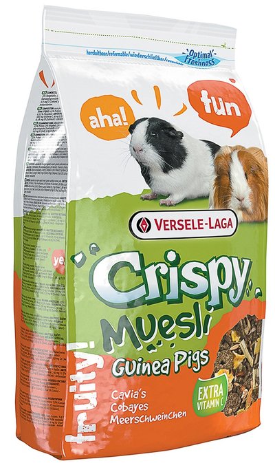 Versele-Laga Crispy Muesli корм для морских свинок, с витамином С 400 гр, 9400100481