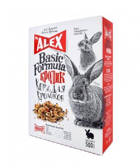 Mr.Alex Корм для кроликов Кролик Basic | Basic 0,5 кг 32087, 10500100483