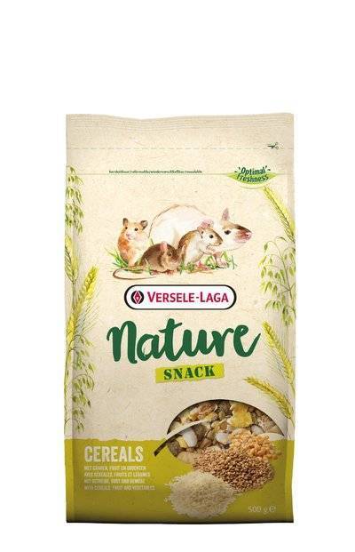 Versele-Laga Nature Snack дополнительный корм для грызунов, со злаками 500 гр, 11000100483