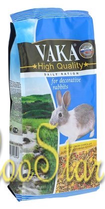 Вака High Quality корм ддекоративных кроликов 500 гр