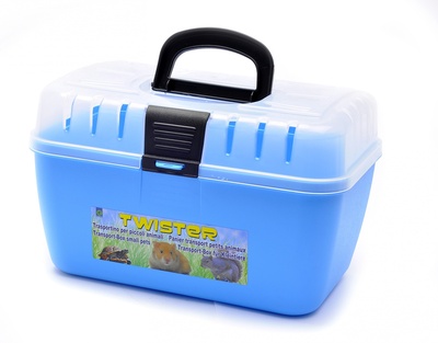 Benelux аксессуары Переноска для кроликов 29 * 19 * 18 см (Twister transportbox for rodents) 3471 | Twister transportbox for rodents 0,43 кг 31395