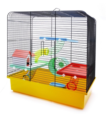 Benelux аксессуары ВИА Клетка для хомяков Валерия 49 * 32,5 * 52,5 см (Cage for hamsters valerie funny) 35131, 6,000 кг