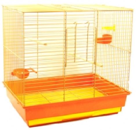 Велес 501 Lusy Bird Клетка для птиц квадратная 42*30*40см, 18330