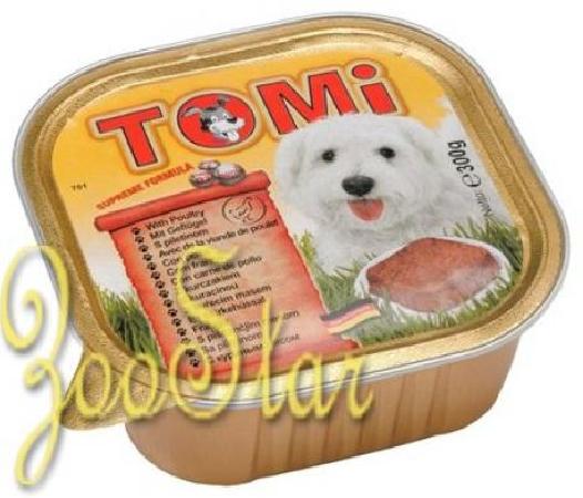 [133.005]  TOMI консервы для собак 300г с дичью  (уп-18 шт)  , 133.005