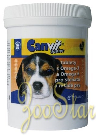 Canvit ВИА Витамины для щенков и молодых собак, таб. (Junior), 0,25 кг, 14970