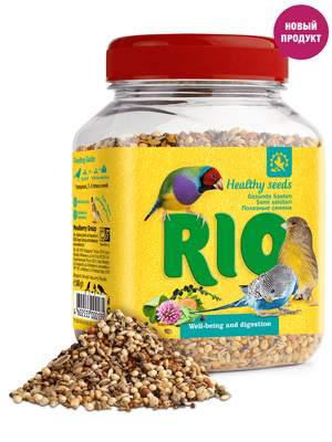 Рио Полезные семена. Лакомство для всех видов птиц, 0,240 кг, 51535, 51535