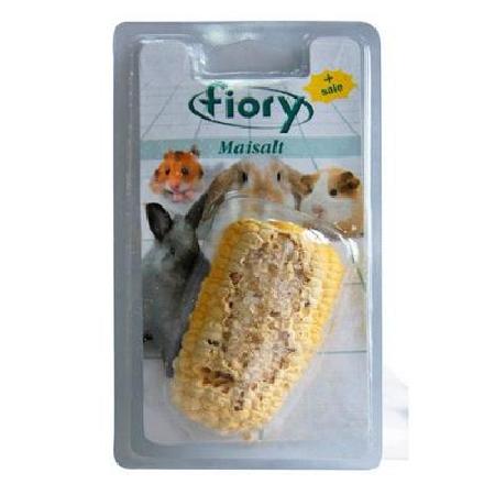 Fiory Maisalt био-камень для грызунов, с солью, в форме кукурузы 90 гр