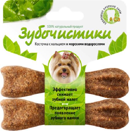 Зубочистики Зубочистики для собак мелких пород со вкусом морских водорослей, 0,036 кг, 15583
