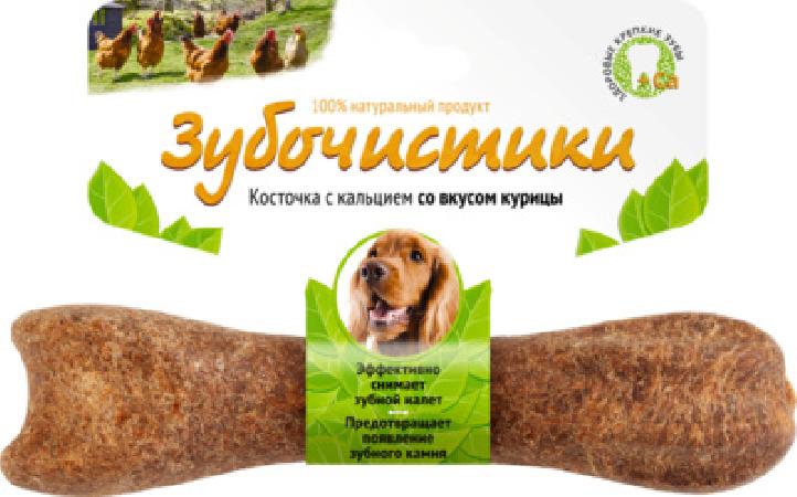 Зубочистики Зубочистики для собак средних пород со вкусом курицы, 0,095 кг, 15590