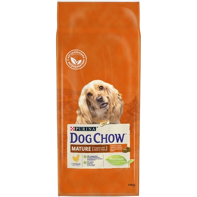 Dog Chow Сухой корм для взрослых собак старше 5 лет, с курицей (Mature) 1230856912364489, 14 кг , 200100528