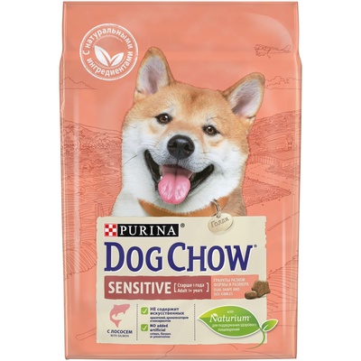Dog Chow Сухой корм для собак с чувствительным пищеварением  с лососем и рисом (Sensitive) 1230856612364496 | Sensitive, 14 кг 