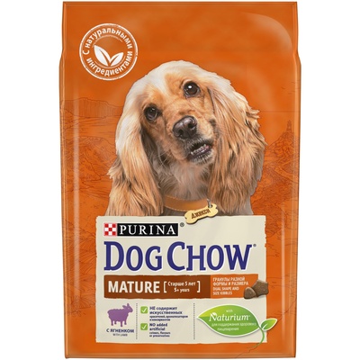 Dog Chow ВВА Сухой корм для собак старшего возраста 6-8лет с ягненком (Mature) 1230878112364517 | Mature 2,5 кг 18503