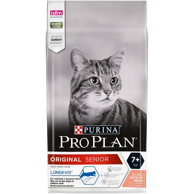 Purina Pro Plan Сухой корм для пожилых кошек с лососем (Adult 7+) - 12381723, 1,5 кг , 10900100529