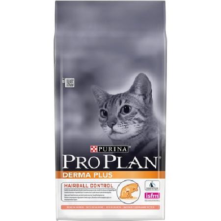 Purina Pro Plan ВИА Для кошек с чувств.кожей: лосось (Derma Plus) 12172082 0,400 кг 22481