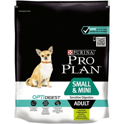 Purina Pro Plan Сухой корм для взрослых собак малых пород с чувствительным пищеварением с ягненком (Sensitive Digestion Small&Mini Adult  ) 12278062 3,000 кг 19677, 4500100530