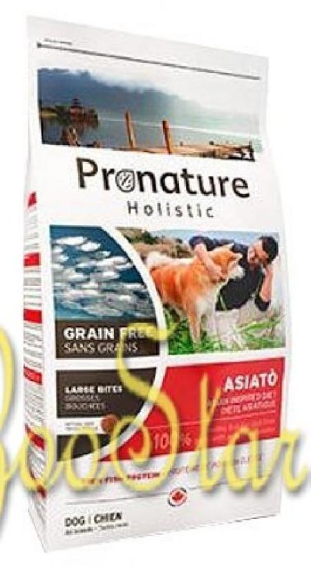 Pronature Holistic корм для собак, азиатская кухня (крупная гранула) 12 кг
