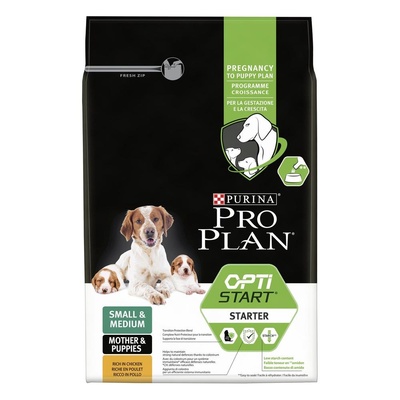 Purina Pro Plan Сухой корм для щенков мелких и средних пород STARTER с курицей (12428608) | Starter, 3 кг 
