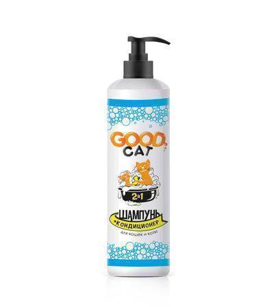 Good Dog&Cat  Шампунь-Кондиционер 2 в1 для кошек и котят FG02216 0,25 кг 53131