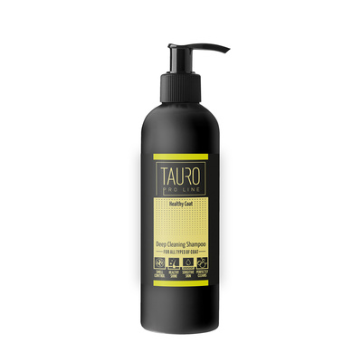 Tauro Tauro Pro Line Здоровая Шерстка шампунь для глубокой очистки 250 мл для собак и кошек TPL46322 0,250 кг 55565
